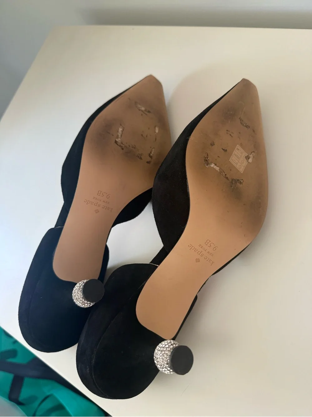 kate spade suede kitten